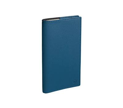 Agenda planing Planital 2026 con spirale 8,8 x 17 cm copertina Soho blu acciaio - 2466