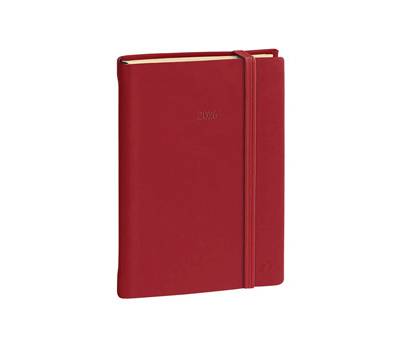 Agenda settimanale Ministro Prestige 2026,16 x 24 cm silk bordeaux - 2418