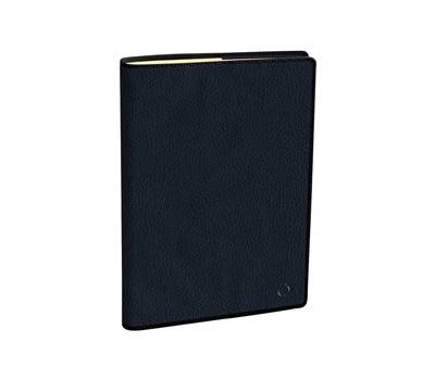 Agenda settimanale Presidente 2026 copertina Marlow 21 x 27 cm blu notte - 2645