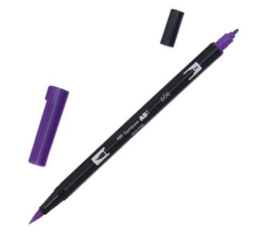 Pennarello Dual Brush N606 violet - 2326
