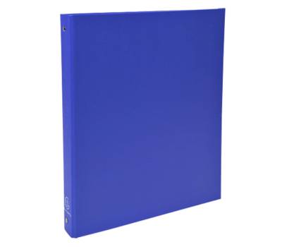 Raccoglitore foderato PPL 4 anelli tondi 30 mm dorso 4 cm 22 x 30 cm blu scuro - 2726