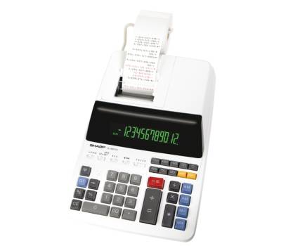 Calcolatrice scrivente 12 cifre 2 colori di stampa - 2562 - 1