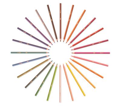Matita colorata Evolution Stripes colori assortiti - 22869 - 2