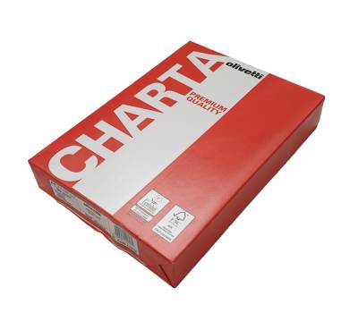 Carta Premium Quality A4,80 gr risma 500 fogli drop Olivetti - 3165