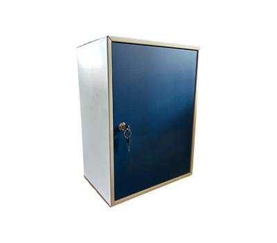 Cassetta portacellulare 30 posti 30 x 23 x 40 cm grigio blu - 3392