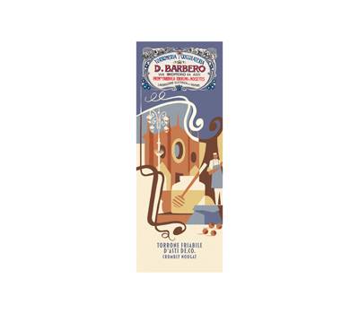 Tavoletta torrone friabile con nocciole IGP in astuccio 150 gr Barbero - 3068