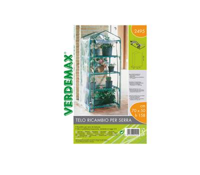 Telo di ricambio per serra Azalea a 4 ripiani trasparente - 3552