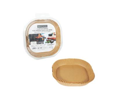 Vaschette cartaforno per friggitrice ad aria in astuccio 20 x 20 x 4,5 cm - 3443
