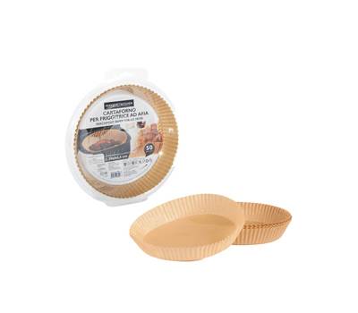 Vaschette cartaforno per friggitrice ad aria in astuccio diametro 20 cm avana - 3414