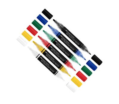 Marcatori Shake e Paint colori assoriti basic Faber Castell confezione 6 pz - 1368 - 2
