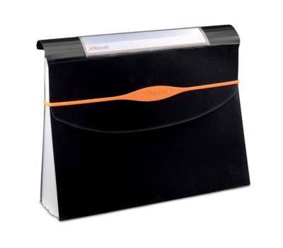 Cartella a soffietto Optima - 13 tasche - 23 x 33 cm - nero - Rexel - 2102483 - 5028252066952 - DMwebShop - 1