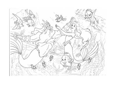 Puzzle df supermaxi 108 little mermaid - Lisciani - 31788. - 8008324031788 - DMwebShop - 2