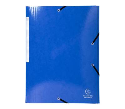 Cartelle 3L con elastici Iderama - A4 - 10 colori assortiti - conf. 25 pezzi - Exacompta - 55829E - 3130630558293 - DMwebShop - 2