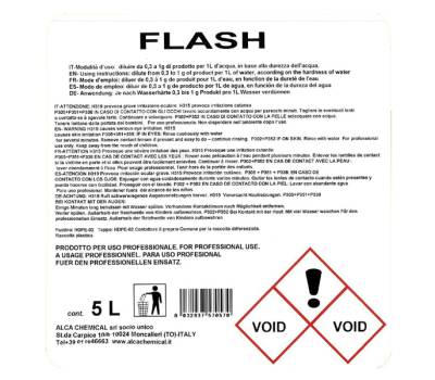Brillantante lavastoviglie flash - tanica 5 lt - Alca - ALC593 - 8032937570570 - DMwebShop - 1
