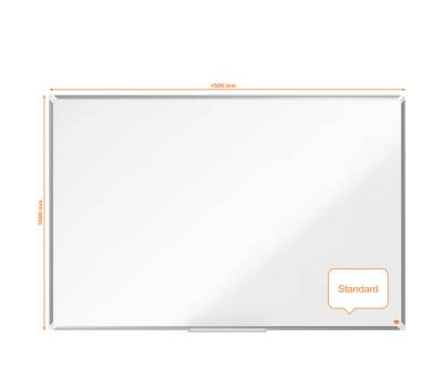 Lavagna bianca magnetica Premium Plus - 100 x 150 cm - Nobo - 1915158 - 508252608305 - DMwebShop - 3