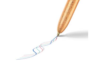 Penna a sfera a scatto 4 colori Party 1 mm scatola 12 pezzi - 1405 - 3 Penna a sfera a scatto 4 colori Party 1 mm scatola 12 pezzi - 1405 - 3