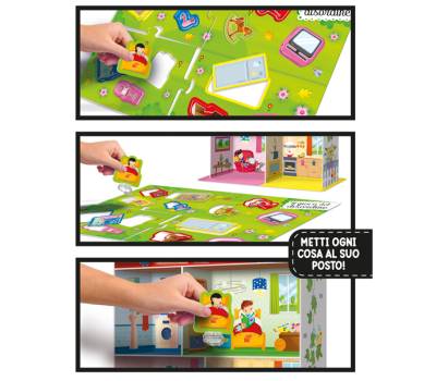 La mia casa Montessori Maxi - Lisciani - 95162. - 8008324095162 - DMwebShop - 2