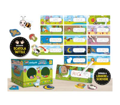 Laboratorio di scrittura Montessori Maxi - Lisciani - 95186. - 8008324095186 - DMwebShop - 1