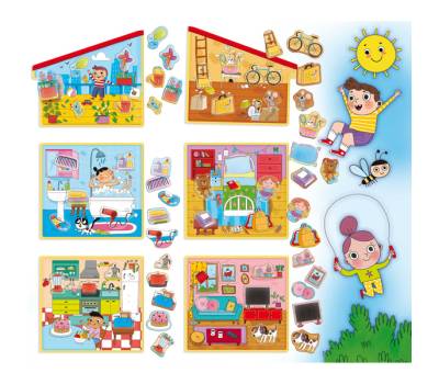 La mia casa gigante - MONTESSORI MY HOUSE - Lisciani - 85644. - 8008324085644 - DMwebShop - 2