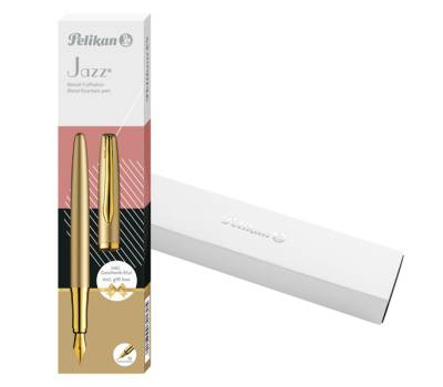 Penna Stilografica Jazz Noble Elegance - gold - Pelikan - 400189912 - 4012700821829 - DMwebShop - 1 Penna Stilografica Jazz Noble Elegance - gold - Pelikan - 400189912 - 4012700821829 - DMwebShop - 1