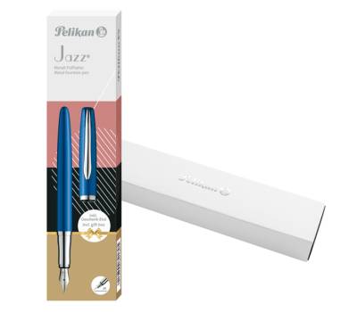 Penna Stilografica Jazz Noble Elegance - saphire - Pelikan - 400189914 - 4012700821843 - DMwebShop - 1 Penna Stilografica Jazz Noble Elegance - saphire - Pelikan - 400189914 - 4012700821843 - DMwebShop - 1
