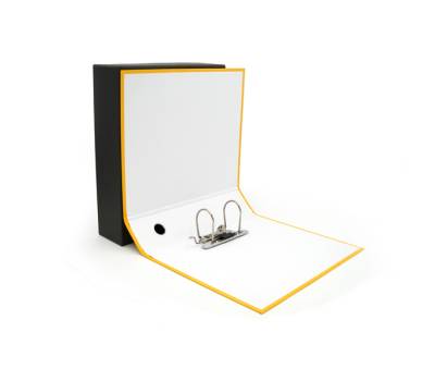 Registratore Starbox sfuso - dorso 8 cm - protocollo - 23 x 33 cm - giallo - Starline - STL4003 sfuso - 8025133016522 - DMwebShop - 1