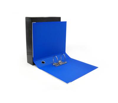 Registratore Kingbox - dorso 8 cm - protocollo - 23 x 33 cm - blu - Starline - RXP8BL - 8025133025630 - DMwebShop - 1