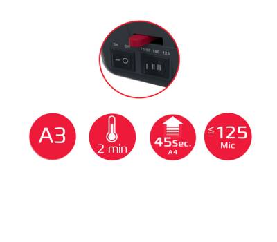 Plastificatrice Home Office 240HS - A3,3220 - 3