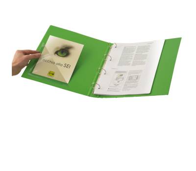 Busta autoadesiva TR 17 triangolare PVC - 17 x 17 cm - trasparente - conf. 10 pezzi - Sei Rota - 318125 - 8004972001432 - DMwebShop - 1