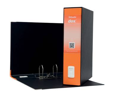 Registratore Dox 2 - dorso 8 cm - protocollo - 23 x 34 cm - arancione - Esselte - Dox - D26202 - 8004389087579 - DMwebShop - 1