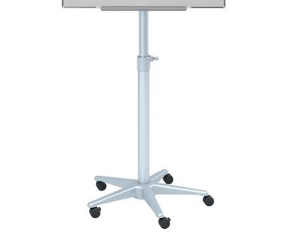 Lavagna portablocco Classic con ruote - 100 x 67,5 cm - bianco - Nobo - 1902386 - 5028252250177 - DMwebShop - 1
