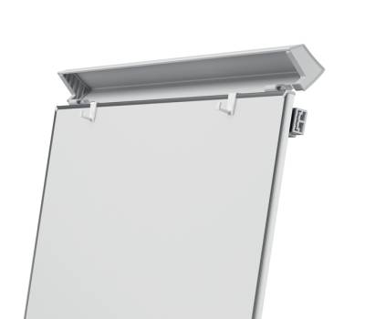 Lavagna portablocco Classic su treppiede - 100 x 67,5 cm - bianco - Nobo - 1901916 - 5028252170871 - DMwebShop - 4