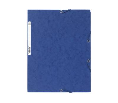 Cartellina con elastico cartoncino Lustre 3 lembi 24 x 32 cm - 3524 - 1