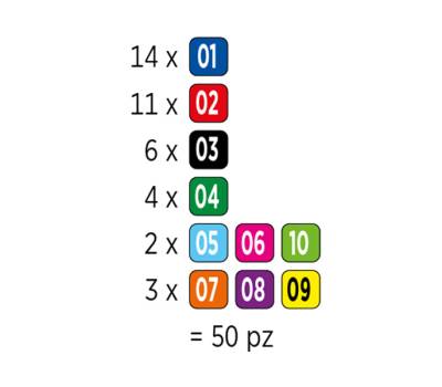 Barattolo Penna a sfera cancellabile Cancellik punta 1 mm colori assortiti - 1986 - 11 Barattolo Penna a sfera cancellabile Cancellik punta 1 mm colori assortiti - 1986 - 11