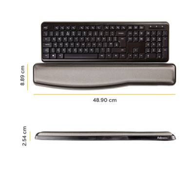 Poggiapolsi da tastiera gel regolabile - 3067 - 1