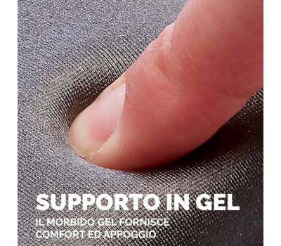 Poggiapolsi da tastiera gel regolabile - 3067 - 3