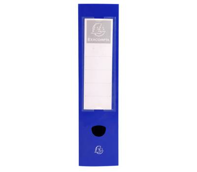 Scatola per archivio box - con bottone - 25 x 33 cm - dorso 4 cm - blu - Exacompta - 54632E - 3130630546320 - DMwebShop - 1