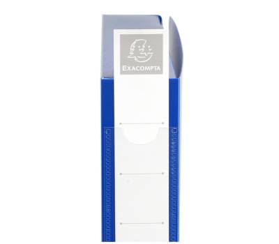 Scatola per archivio box - con bottone - 25 x 33 cm - dorso 4 cm - blu - Exacompta - 54632E - 3130630546320 - DMwebShop - 2