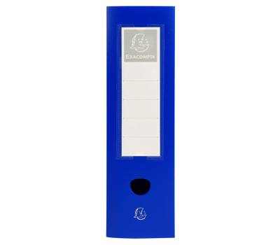 Scatola per archivio box - con bottone - 25 x 33 cm - dorso 6 cm - blu - Exacompta - 59632E - 3130630596325 - DMwebShop - 1