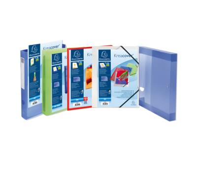 Cartella personalizzabile Kreacover - con elastico - PP - 24 x 32 cm - bianco trasparente - Exacompta - 55188E - 3130630551881 - DMwebShop - 1 Cartella personalizzabile Kreacover - con elastico - PP - 24 x 32 cm - bianco trasparente - Exacompta - 55188E - 3130630551881 - DMwebShop - 1