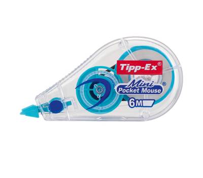 Correttore a nastro Mini Pocket Mouse - 5 mm x 6 mt - colori assortiti - conf. 10 pezzi - Tipp-ex - 926397 - 3086123379855 - DMwebShop - 1 Correttore a nastro Mini Pocket Mouse - 5 mm x 6 mt - colori assortiti - conf. 10 pezzi - Tipp-ex - 926397 - 3086123379855 - DMwebShop - 1