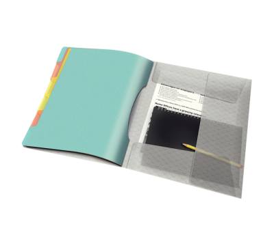 Classificatore colour lce 12 divisori dorso 2 cm 26 - 6x32 cm multicolore - 3568 - 1