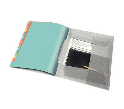 Classificatore colour lce 12 divisori dorso 2 cm 26 - 6x32 cm multicolore - 3568 - 3