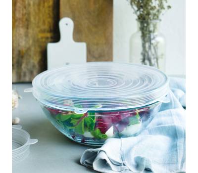 Coperchi in silicone Sigillafresco - set 6 pezzi - Perfetto - 29013 - 8052474290137 - DMwebShop - 2