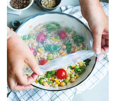 Coperchi in silicone Sigillafresco - set 6 pezzi - Perfetto - 29013 - 8052474290137 - DMwebShop - 4