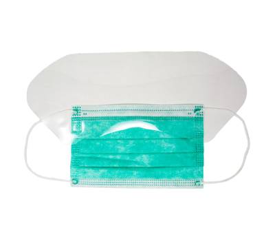 Mascherina chirurgica con visiera paraschizzi - 2445 - 1