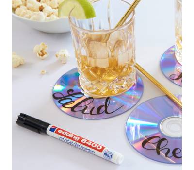 Marcatori per CD-DVD - 8400-8500 RW - punta 1 mm - nero permanente - conf. 10 pezzi - Edding - E-8400 001 - 4004764782703 - DMwebShop - 2 Marcatori per CD-DVD - 8400-8500 RW - punta 1 mm - nero permanente - conf. 10 pezzi - Edding - E-8400 001 - 4004764782703 - DMwebShop - 2