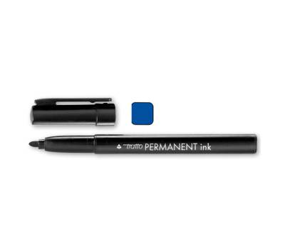 Marcatore Permanent Ink punta tonda 2,00 mm blu - 6858 - 2 Marcatore Permanent Ink punta tonda 2,00 mm blu - 6858 - 2
