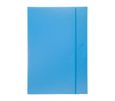 Cartella progetto con elastico - 24 x 35 cm - dorso 3 cm - azzurro - conf. 10 pezzi - Fellowes - U140-AZ - 8015687000405 - DMwebShop - 1