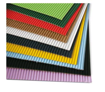 Cartoncino ondulato Cannete' - 25 x 35 cm - colori assortiti - conf. 10 fogli - Deco - 2200 - 8004957026412 - DMwebShop - 4